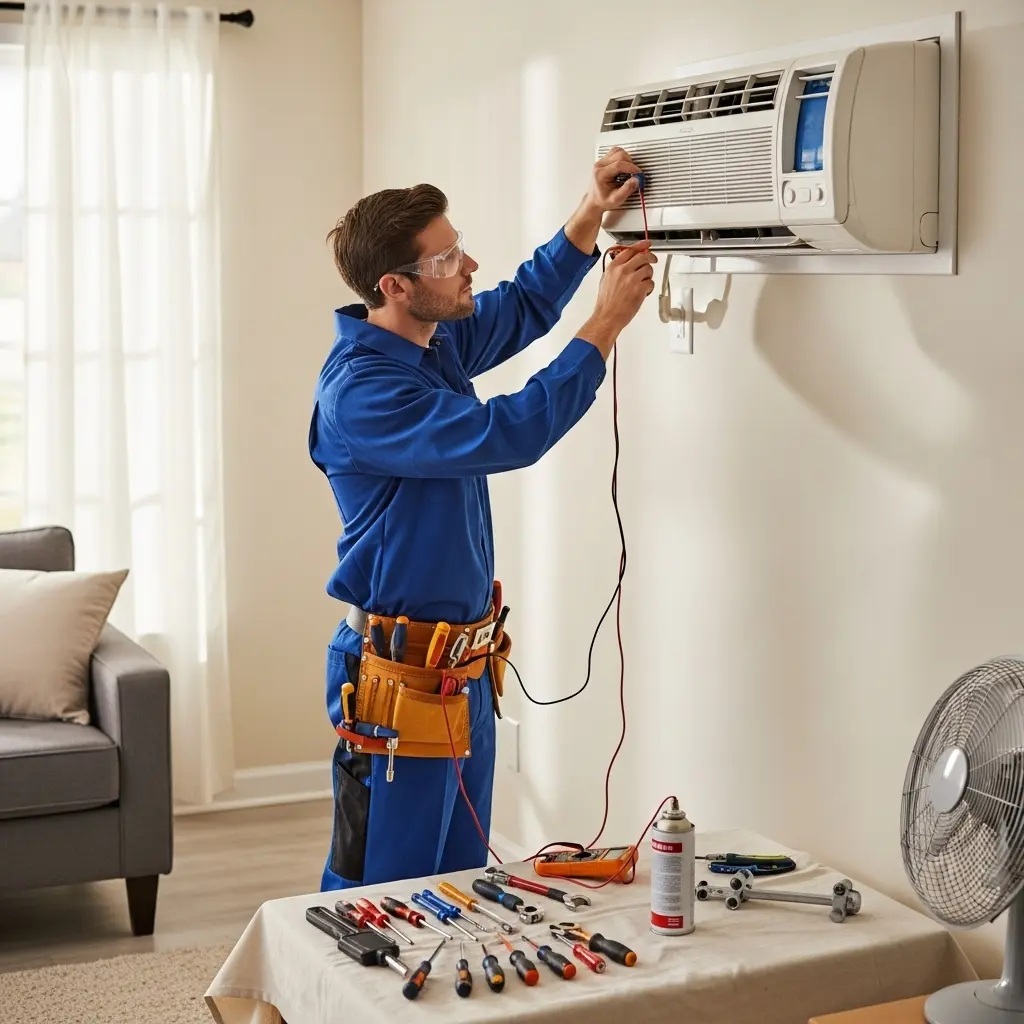 Gölbaşı Mdv Mdv klima gaz dolumu ve bakım – Enerji verimliliği artırıldı. - Teknik servis örneği